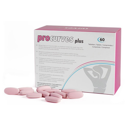 500 Cosmetics Procurves Plus 60 Pastilhas